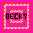 Icon plaatjes Naam icons Becky 