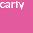 Icon plaatjes Naam icons Carly Carly Roze