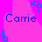 Icon plaatjes Naam icons Carrie 