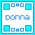 Icon plaatjes Naam icons Donna 