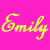 Icon plaatjes Naam icons Emily 