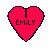 Icon plaatjes Naam icons Emily 