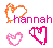 Icon plaatjes Naam icons Hannah 