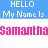 Icon plaatjes Naam icons Samantha 