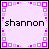Icon plaatjes Naam icons Shannon 