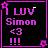 Icon plaatjes Naam icons Simon 