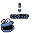 Sesamstraat Icon plaatjes Cookie monster 