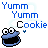 Sesamstraat Icon plaatjes Cookie monster 