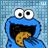 Sesamstraat Icon plaatjes Cookie monster 