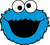 Sesamstraat Icon plaatjes Cookie monster 