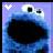 Sesamstraat Icon plaatjes Cookie monster 