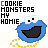 Sesamstraat Icon plaatjes Cookie monster 
