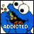 Sesamstraat Icon plaatjes Cookie monster 