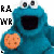 Sesamstraat Icon plaatjes Cookie monster 