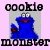 Sesamstraat Icon plaatjes Cookie monster 