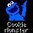 Sesamstraat Icon plaatjes Cookie monster 