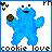 Sesamstraat Icon plaatjes Cookie monster 