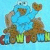 Sesamstraat Icon plaatjes Cookie monster 