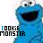 Sesamstraat Icon plaatjes Cookie monster 