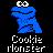 Sesamstraat Icon plaatjes Cookie monster 