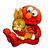 Sesamstraat Icon plaatjes Elmo 