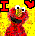 Sesamstraat Icon plaatjes Elmo 