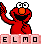 Sesamstraat Icon plaatjes Elmo 