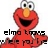 Sesamstraat Icon plaatjes Elmo 
