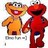 Sesamstraat Icon plaatjes Elmo 