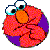 Sesamstraat Icon plaatjes Elmo 