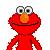 Sesamstraat Icon plaatjes Elmo 