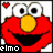 Sesamstraat Icon plaatjes Elmo 