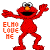 Sesamstraat Icon plaatjes Elmo 