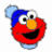 Sesamstraat Icon plaatjes Elmo 