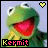 Sesamstraat Icon plaatjes Kermit de kikker 
