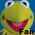 Sesamstraat Icon plaatjes Kermit de kikker 