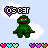 Sesamstraat Icon plaatjes Oscar 