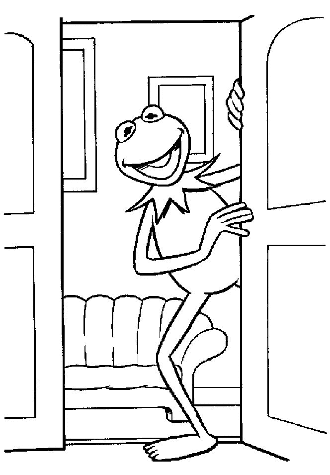 Kleurplaat Disney Kleurplaat Muppet Show » Animaatjes.nl