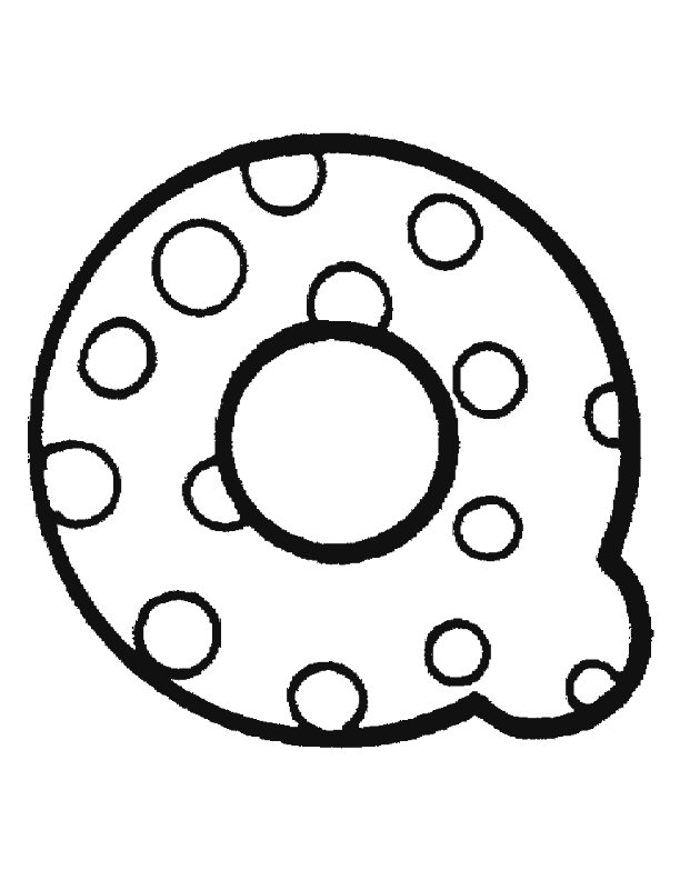 Kleurplaten alfabet stippen 