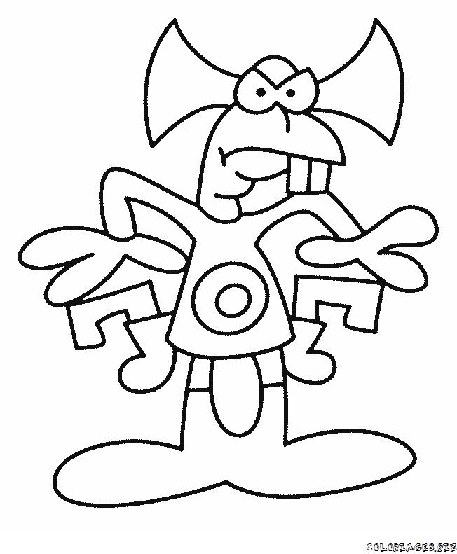 Aliens Kleurplaten 