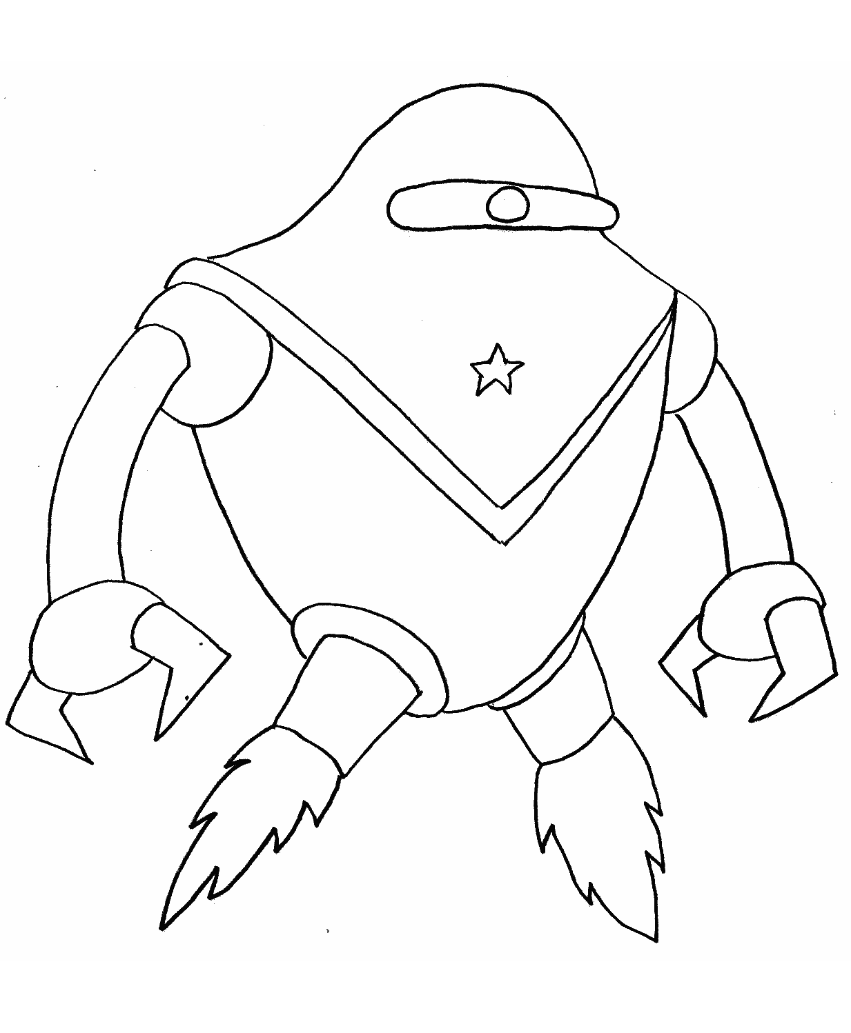Aliens Kleurplaten 