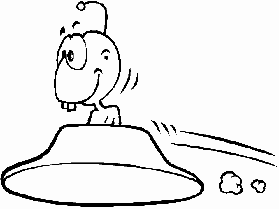 Aliens Kleurplaten 