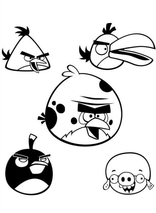28++ Angry birds coloring pages info