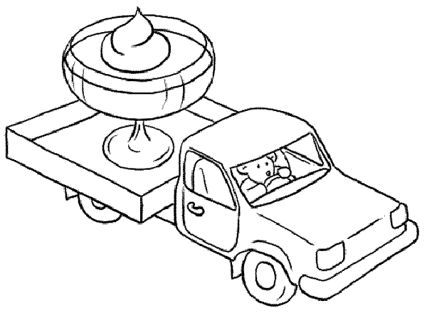 Auto Kleurplaat. Auto Kleurplaten 