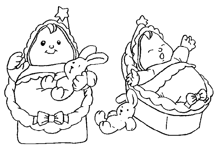 Kleurplaten Baby 