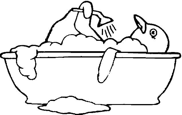Bad Kleurplaten 