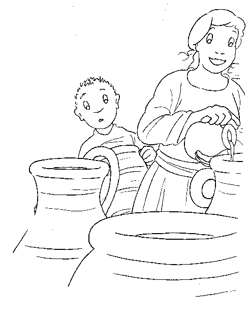Kleurplaten Bijbel verhalen 