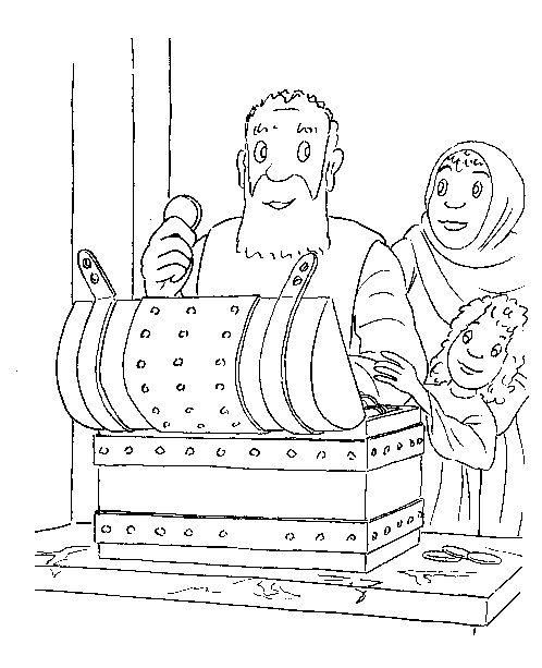 Kleurplaten Bijbel verhalen 