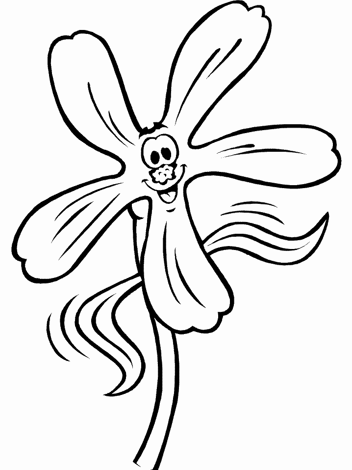 Bloemen Kleurplaten 