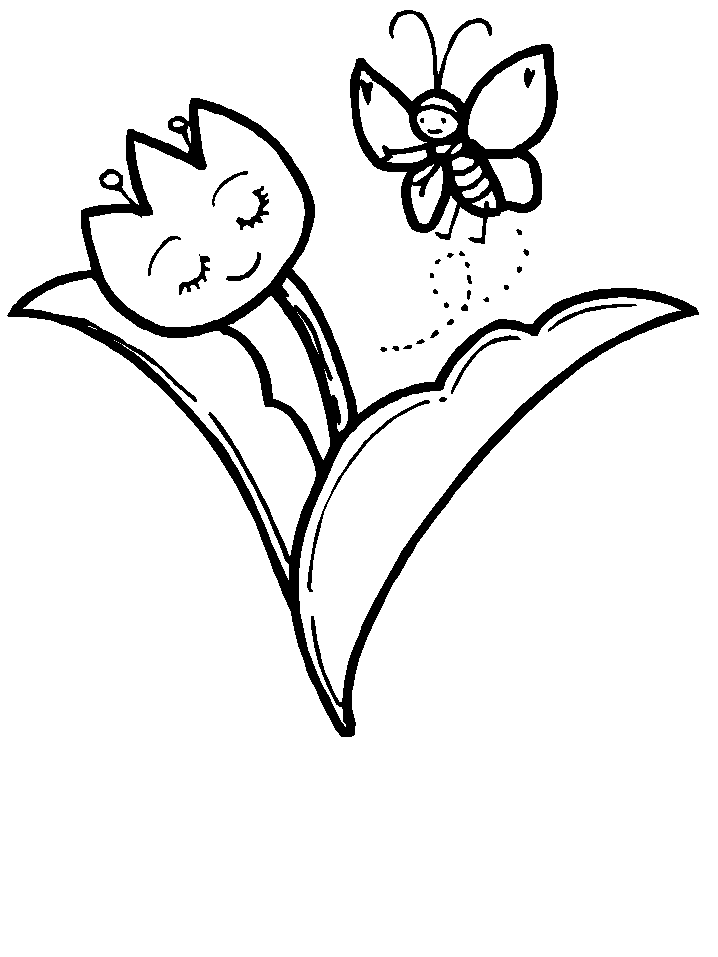 Bloemen Kleurplaten 